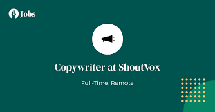 Remote Job: Content writer/Copywriter in ShoutVox
